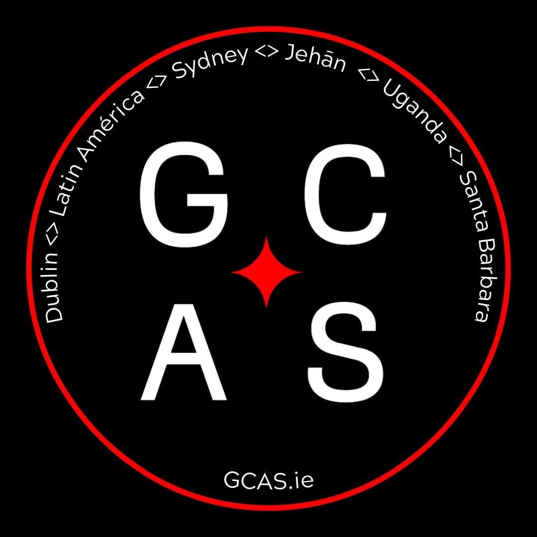 GCAS black and red circular logo