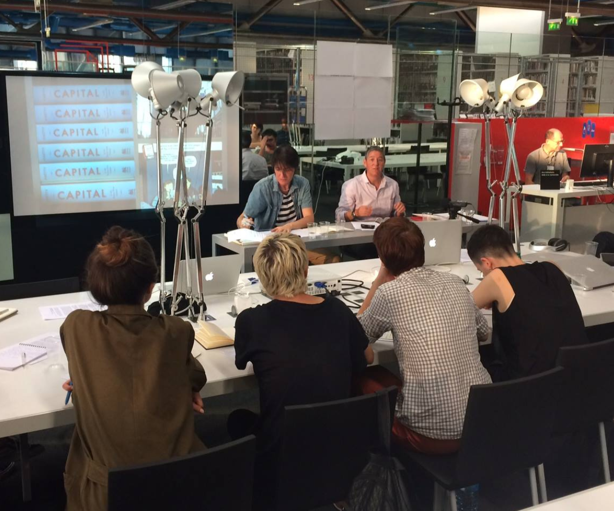 Jack Halberstam and Paul B. Preciado, We Never Were Queer, Centre Pompidou, Paris, September 2014.