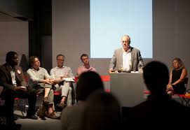 Chris Hedges at the GCAS conference, Slought Foundation, University of Pennsylvania, 2016.