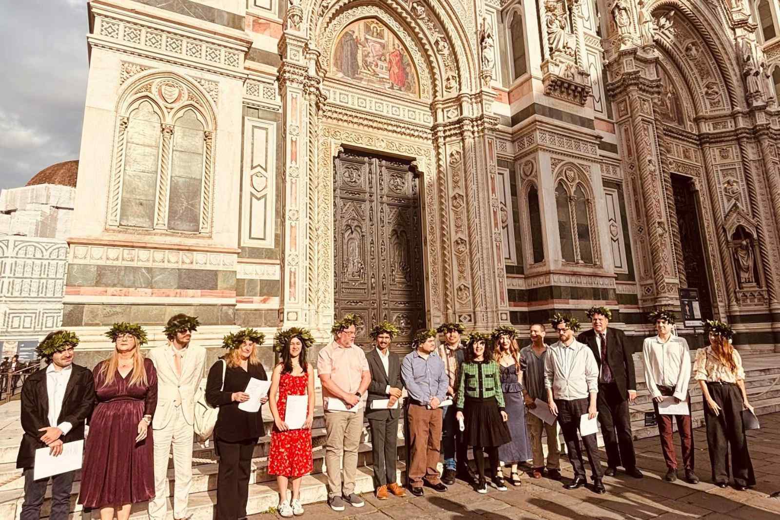 Commencement, Florence, May 2026.