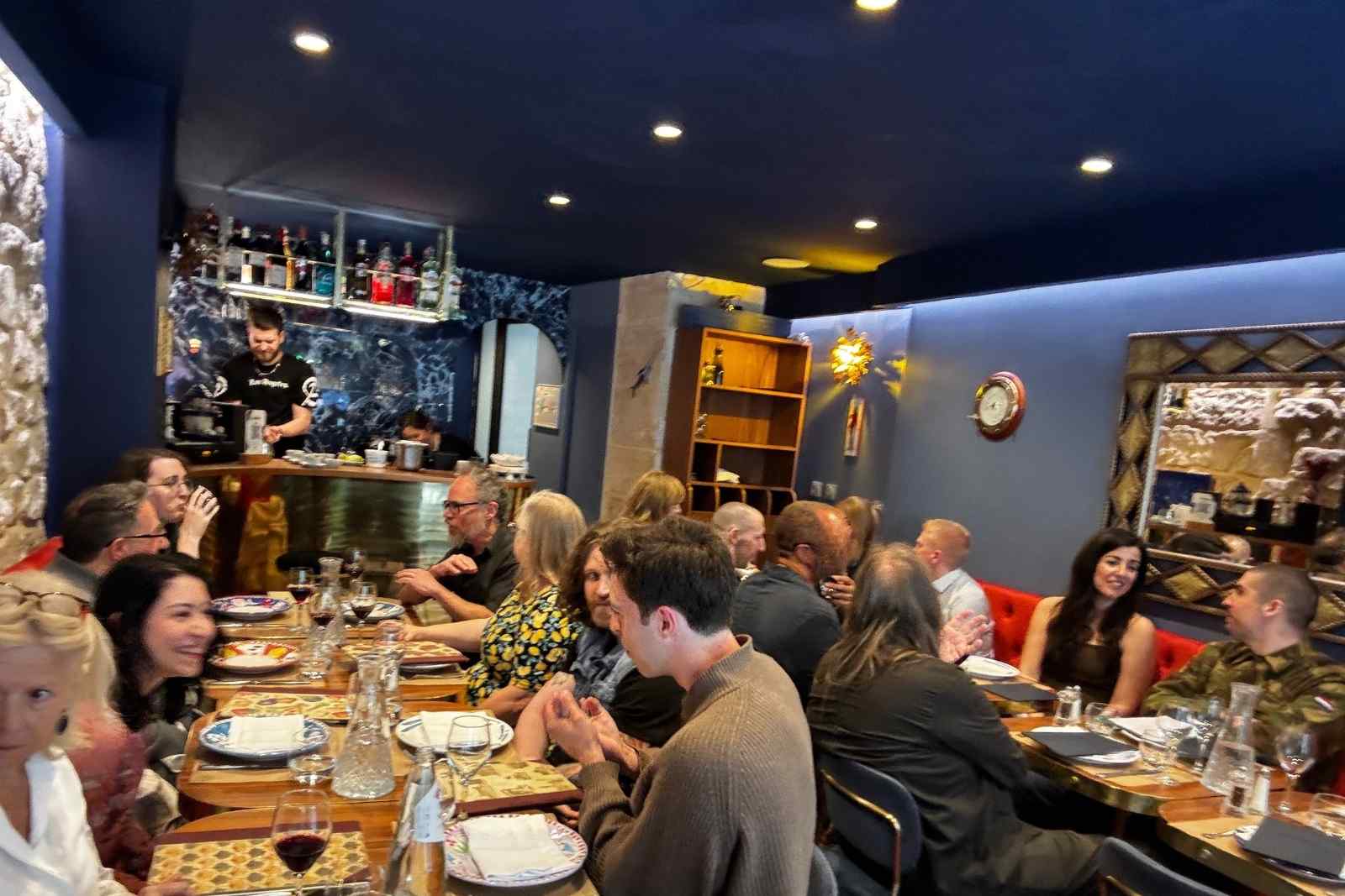 Dinner, Paris, 2024.