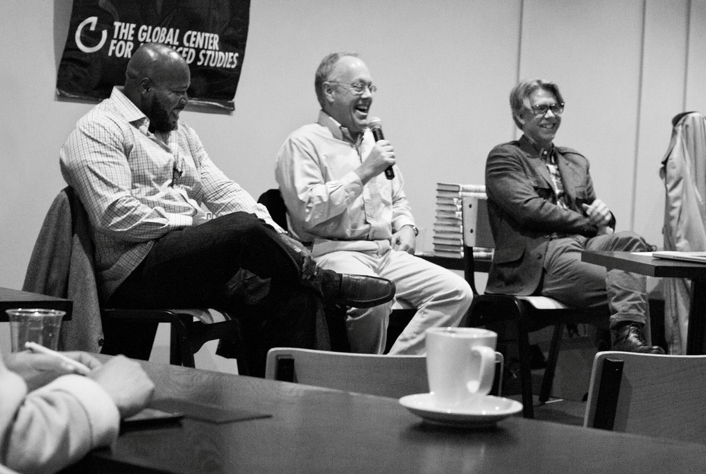 Chris Hedges and Boris Franklin on the school-to-prison pipeline, Brooklyn, Fall 2015.