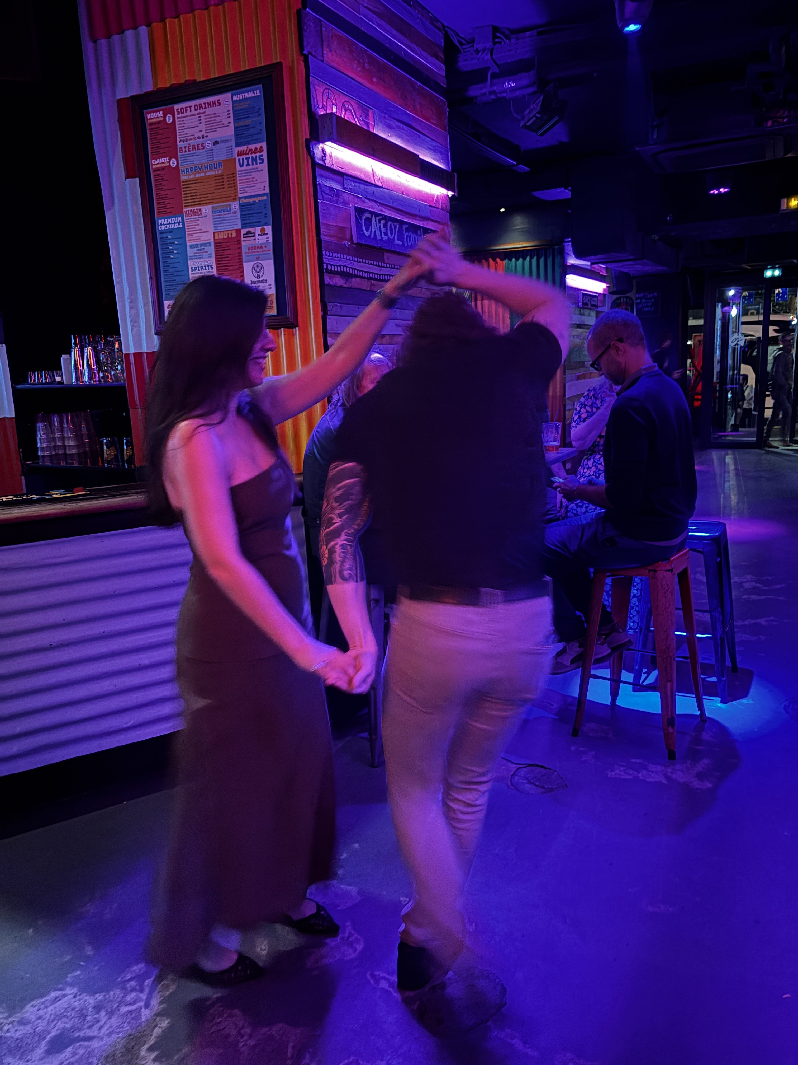 Dancing, Paris, 2025.